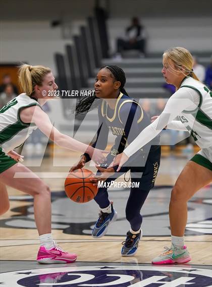 Thumbnail 3 in Zionsville vs Decatur Central (Sneakers for Santa Shootout) photogallery.