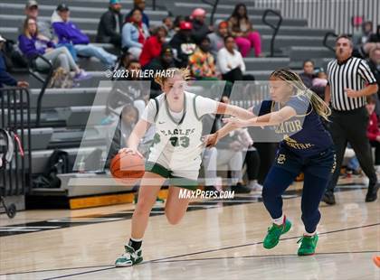 Thumbnail 2 in Zionsville vs Decatur Central (Sneakers for Santa Shootout) photogallery.