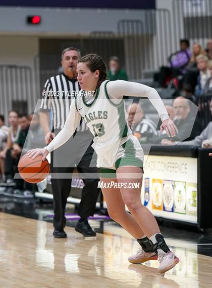 Thumbnail 3 in Zionsville vs Decatur Central (Sneakers for Santa Shootout) photogallery.