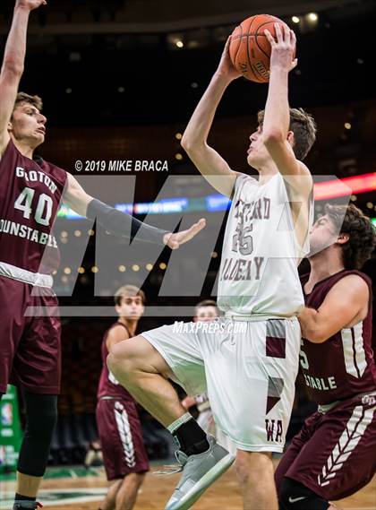 Thumbnail 1 in Groton-Dunstable vs Westford Academy (TD Garden Good Sports Invitational) photogallery.