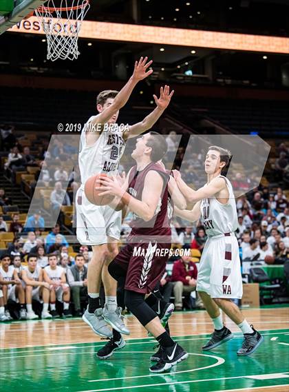 Thumbnail 2 in Groton-Dunstable vs Westford Academy (TD Garden Good Sports Invitational) photogallery.
