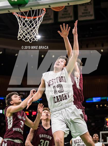 Thumbnail 2 in Groton-Dunstable vs Westford Academy (TD Garden Good Sports Invitational) photogallery.