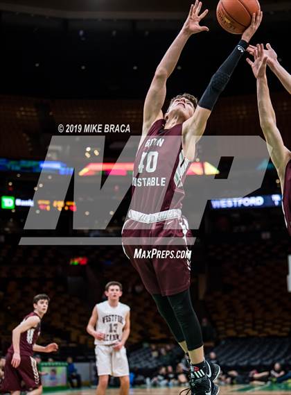 Thumbnail 1 in Groton-Dunstable vs Westford Academy (TD Garden Good Sports Invitational) photogallery.