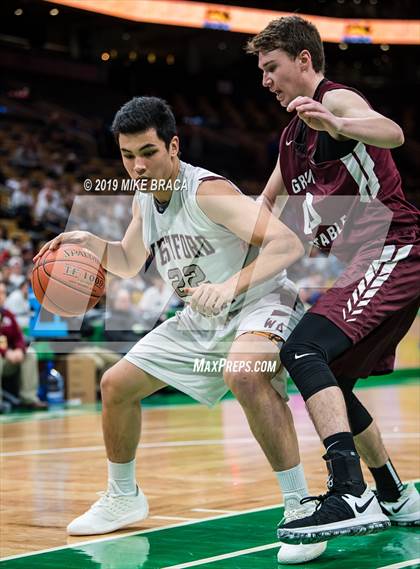 Thumbnail 3 in Groton-Dunstable vs Westford Academy (TD Garden Good Sports Invitational) photogallery.