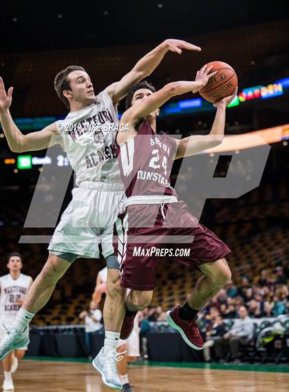 Thumbnail 3 in Groton-Dunstable vs Westford Academy (TD Garden Good Sports Invitational) photogallery.