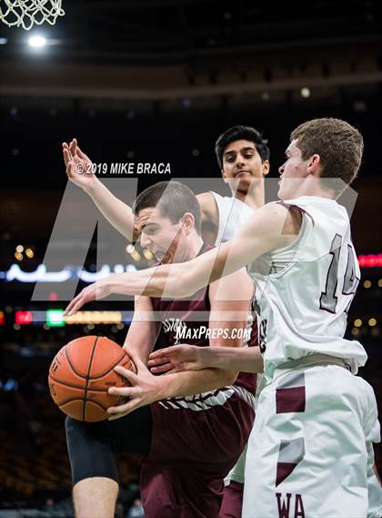 Thumbnail 3 in Groton-Dunstable vs Westford Academy (TD Garden Good Sports Invitational) photogallery.