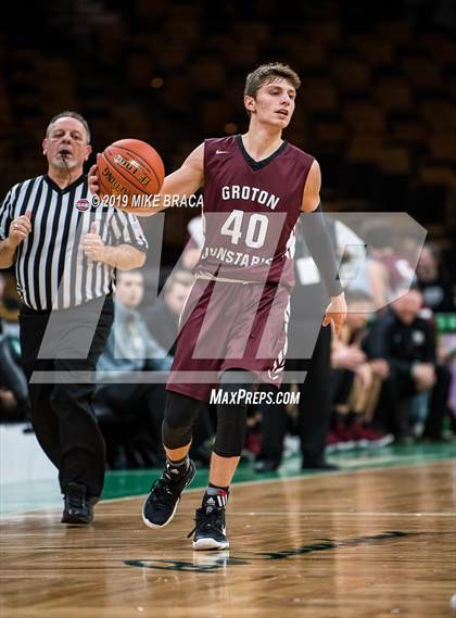 Thumbnail 3 in Groton-Dunstable vs Westford Academy (TD Garden Good Sports Invitational) photogallery.