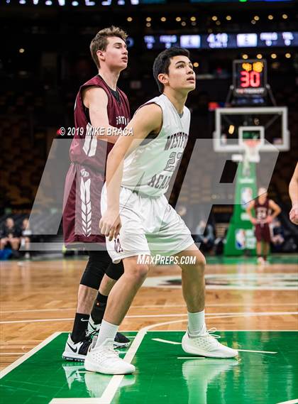 Thumbnail 2 in Groton-Dunstable vs Westford Academy (TD Garden Good Sports Invitational) photogallery.