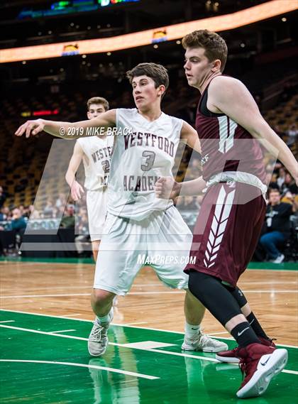 Thumbnail 3 in Groton-Dunstable vs Westford Academy (TD Garden Good Sports Invitational) photogallery.