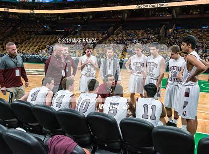 Thumbnail 1 in Groton-Dunstable vs Westford Academy (TD Garden Good Sports Invitational) photogallery.