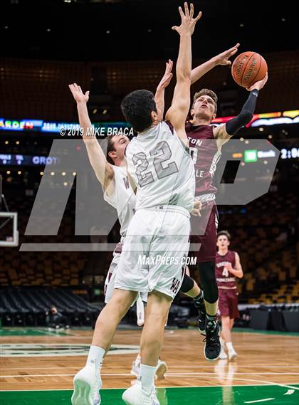 Thumbnail 2 in Groton-Dunstable vs Westford Academy (TD Garden Good Sports Invitational) photogallery.