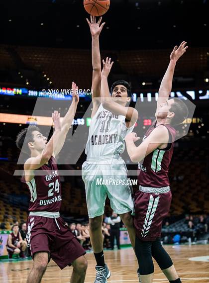 Thumbnail 1 in Groton-Dunstable vs Westford Academy (TD Garden Good Sports Invitational) photogallery.