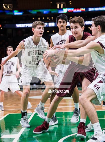 Thumbnail 3 in Groton-Dunstable vs Westford Academy (TD Garden Good Sports Invitational) photogallery.