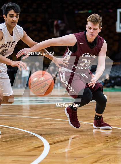 Thumbnail 1 in Groton-Dunstable vs Westford Academy (TD Garden Good Sports Invitational) photogallery.