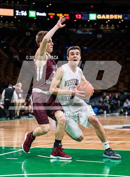 Thumbnail 2 in Groton-Dunstable vs Westford Academy (TD Garden Good Sports Invitational) photogallery.