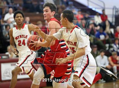 Thumbnail 1 in Belmont vs. Myrtle (Hotbed Classic) photogallery.