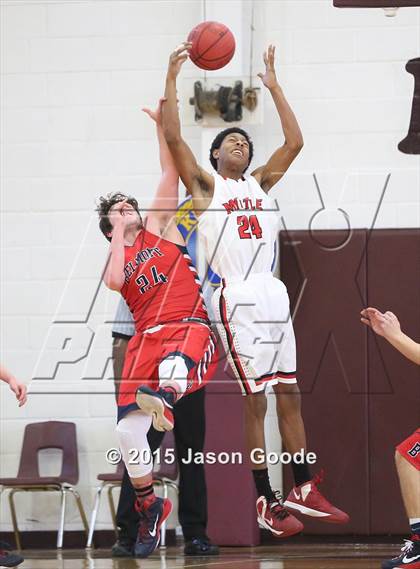 Thumbnail 3 in Belmont vs. Myrtle (Hotbed Classic) photogallery.