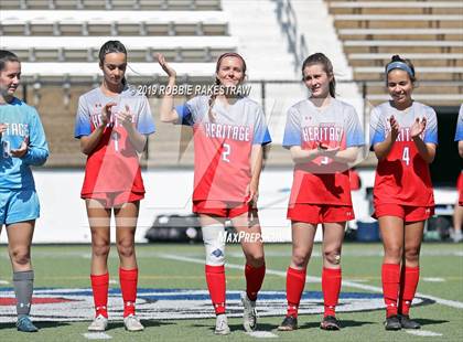 Thumbnail 1 in Spring Hill vs. Midlothian Heritage (UIL 4A Region II Semi-Final) photogallery.