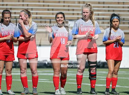 Thumbnail 3 in Spring Hill vs. Midlothian Heritage (UIL 4A Region II Semi-Final) photogallery.