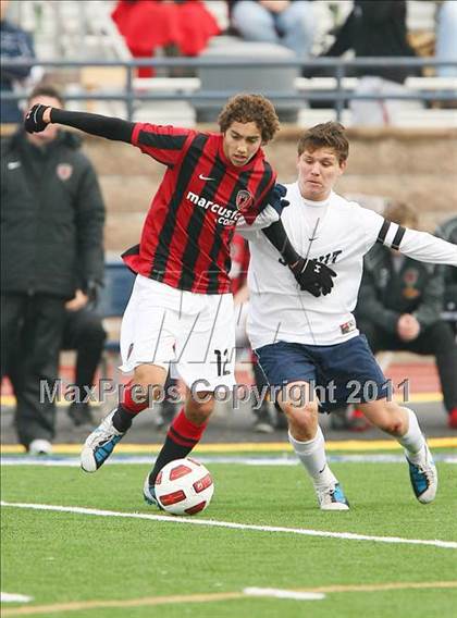 Thumbnail 2 in Marcus vs Dallas Jesuit (Meintser Tournament) photogallery.