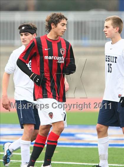 Thumbnail 1 in Marcus vs Dallas Jesuit (Meintser Tournament) photogallery.