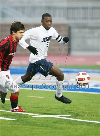 Thumbnail 1 in Marcus vs Dallas Jesuit (Meintser Tournament) photogallery.