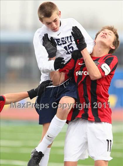 Thumbnail 1 in Marcus vs Dallas Jesuit (Meintser Tournament) photogallery.