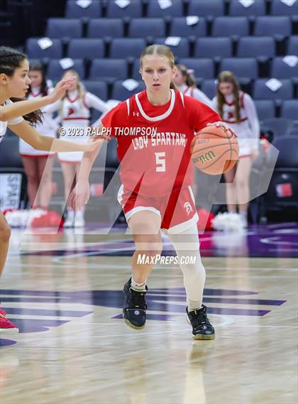 Thumbnail 1 in Wheatland vs. East Nicolaus (At Golden 1 Center) photogallery.