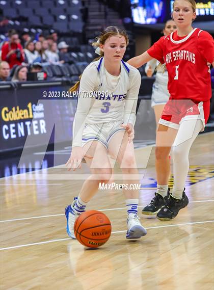 Thumbnail 1 in Wheatland vs. East Nicolaus (At Golden 1 Center) photogallery.