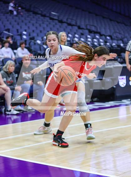 Thumbnail 1 in Wheatland vs. East Nicolaus (At Golden 1 Center) photogallery.