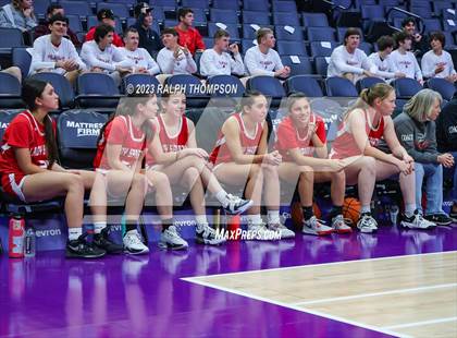 Thumbnail 2 in Wheatland vs. East Nicolaus (At Golden 1 Center) photogallery.