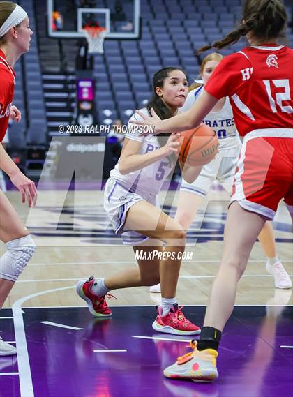 Thumbnail 2 in Wheatland vs. East Nicolaus (At Golden 1 Center) photogallery.