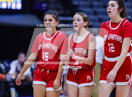 Thumbnail 3 in Wheatland vs. East Nicolaus (At Golden 1 Center) photogallery.