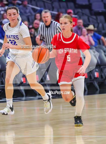 Thumbnail 3 in Wheatland vs. East Nicolaus (At Golden 1 Center) photogallery.