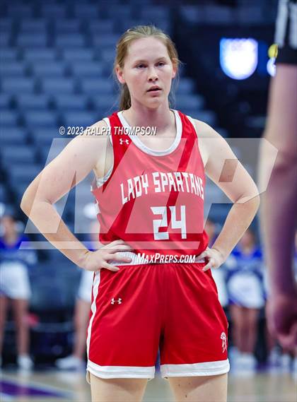 Thumbnail 2 in Wheatland vs. East Nicolaus (At Golden 1 Center) photogallery.