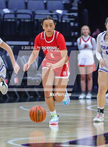 Thumbnail 2 in Wheatland vs. East Nicolaus (At Golden 1 Center) photogallery.