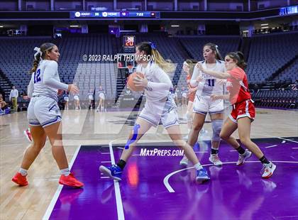 Thumbnail 3 in Wheatland vs. East Nicolaus (At Golden 1 Center) photogallery.
