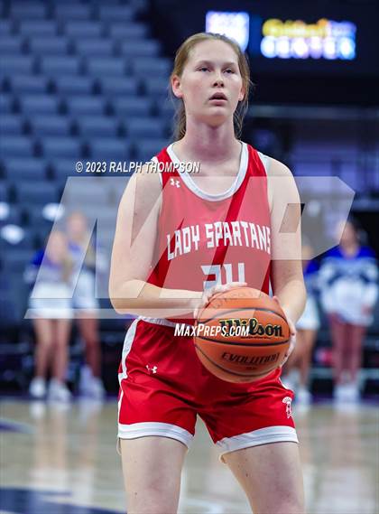 Thumbnail 3 in Wheatland vs. East Nicolaus (At Golden 1 Center) photogallery.