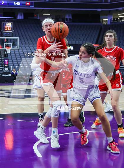 Thumbnail 1 in Wheatland vs. East Nicolaus (At Golden 1 Center) photogallery.