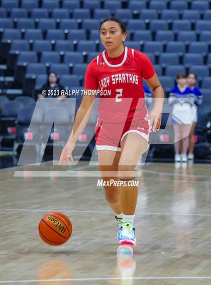 Thumbnail 3 in Wheatland vs. East Nicolaus (At Golden 1 Center) photogallery.