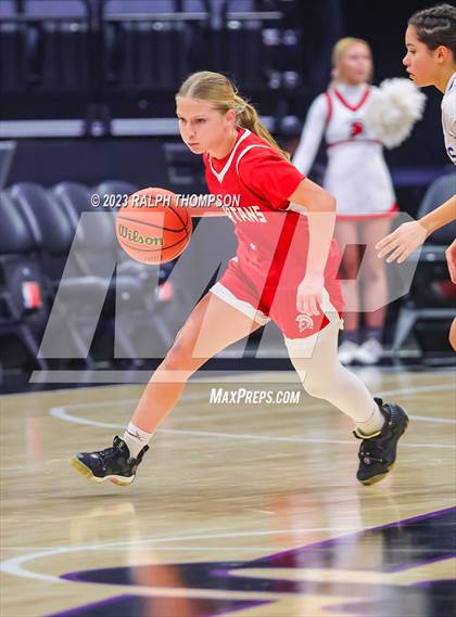 Thumbnail 1 in Wheatland vs. East Nicolaus (At Golden 1 Center) photogallery.