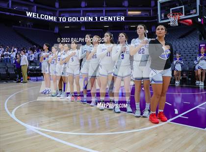 Thumbnail 1 in Wheatland vs. East Nicolaus (At Golden 1 Center) photogallery.