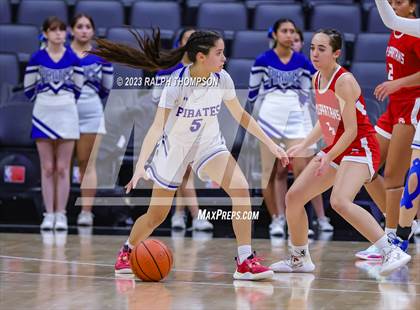 Thumbnail 2 in Wheatland vs. East Nicolaus (At Golden 1 Center) photogallery.
