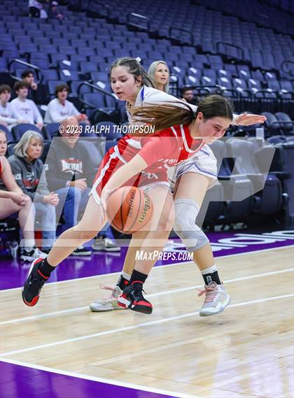 Thumbnail 3 in Wheatland vs. East Nicolaus (At Golden 1 Center) photogallery.