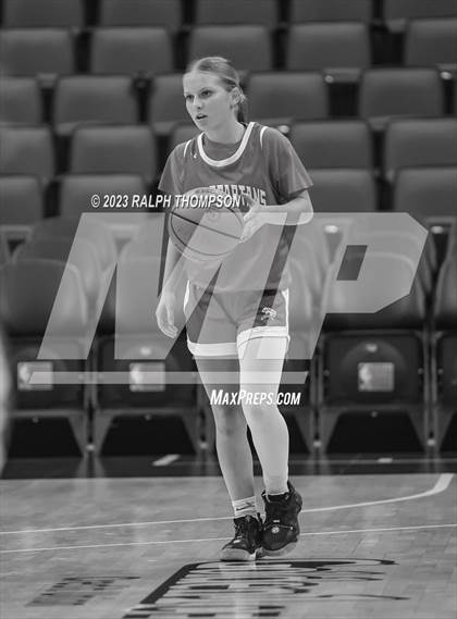 Thumbnail 2 in Wheatland vs. East Nicolaus (At Golden 1 Center) photogallery.