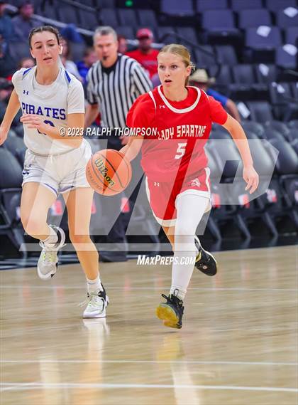 Thumbnail 2 in Wheatland vs. East Nicolaus (At Golden 1 Center) photogallery.