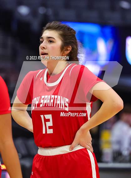Thumbnail 1 in Wheatland vs. East Nicolaus (At Golden 1 Center) photogallery.