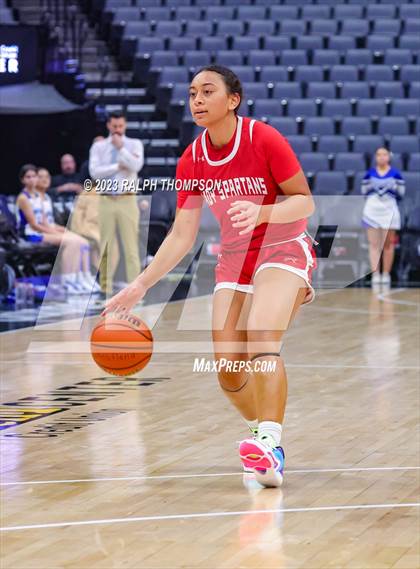Thumbnail 2 in Wheatland vs. East Nicolaus (At Golden 1 Center) photogallery.