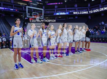 Thumbnail 3 in Wheatland vs. East Nicolaus (At Golden 1 Center) photogallery.