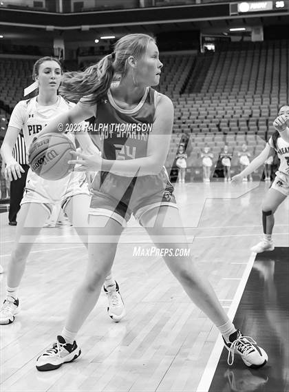 Thumbnail 3 in Wheatland vs. East Nicolaus (At Golden 1 Center) photogallery.